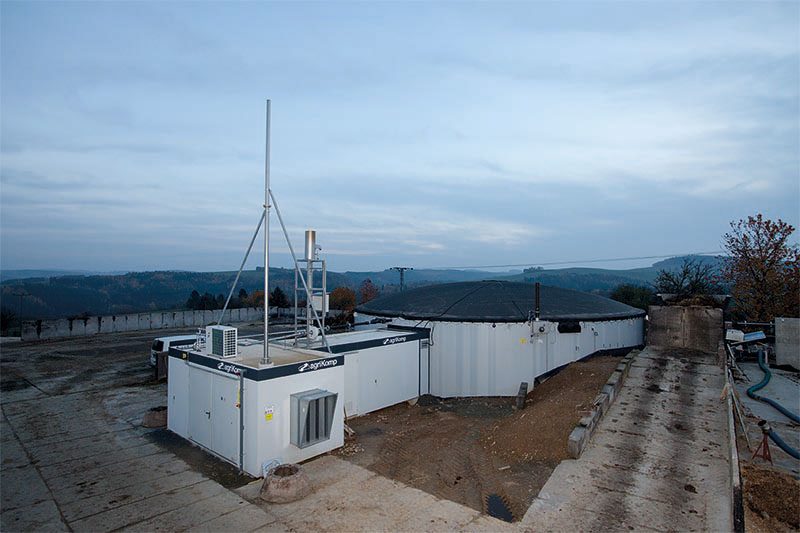 Impianto biogas agriSelect in Zeulenroda, Germany