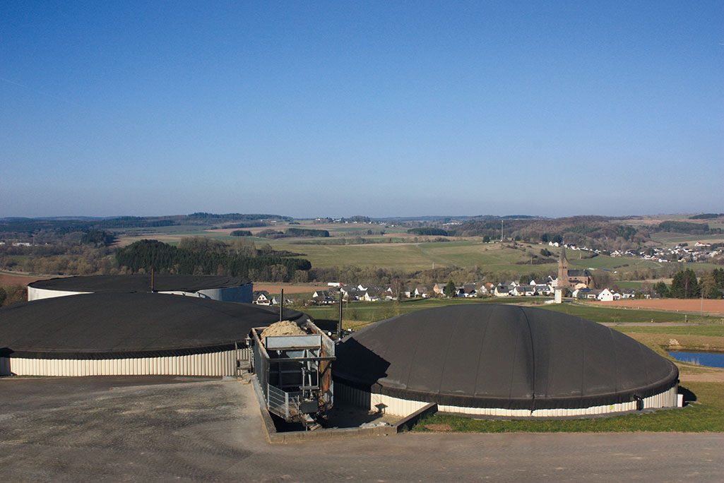 Individual Biogas Plant in Niederbettingen, Deutschland